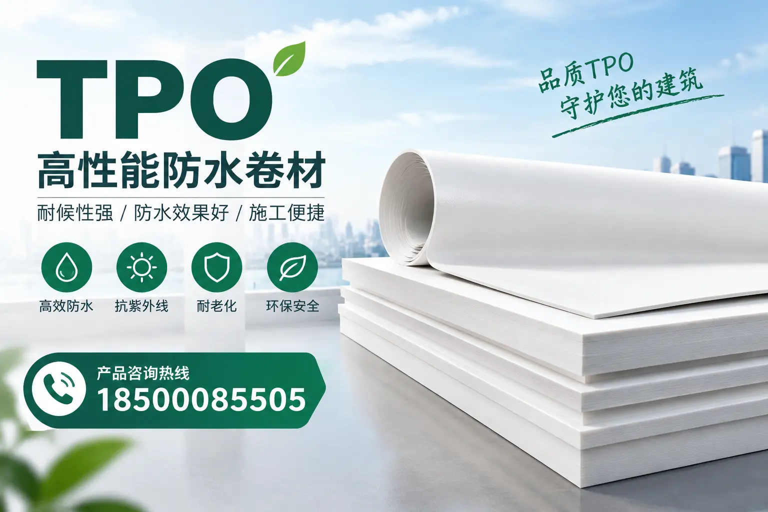 选择tpo材料时的注意事项,避免仙桃企业常见误区